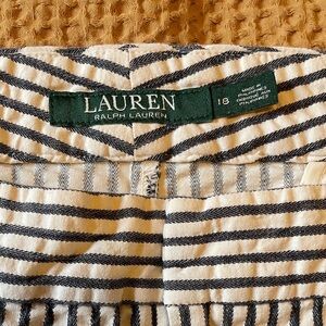 Lauren by ralph lauren pinstripe ankle pants